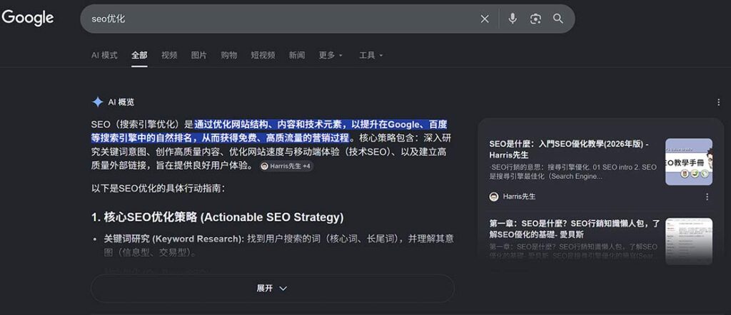 什么是SERP-AI Overviews